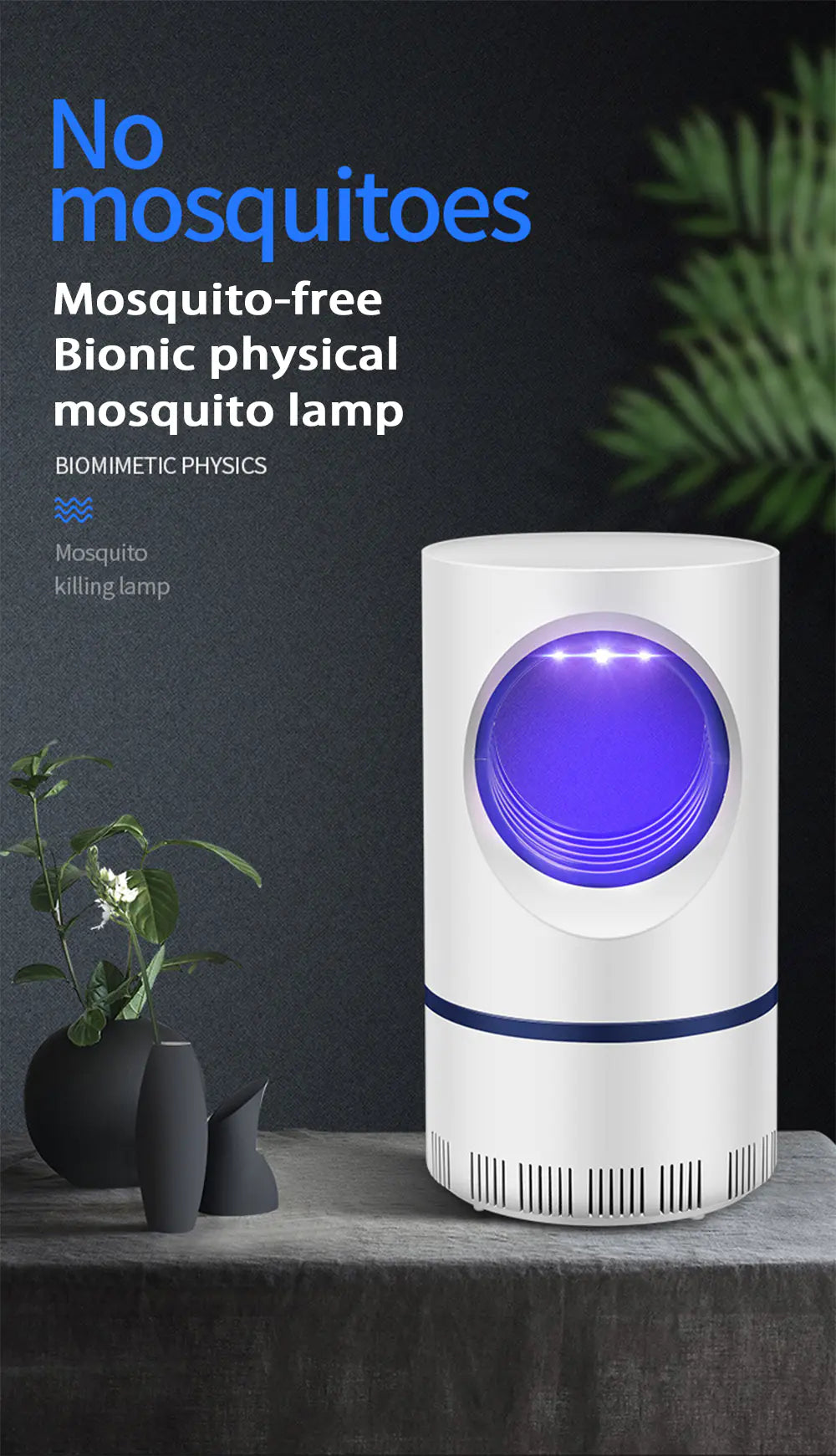 USB Photocatalyst Mosquito Trap Lamp