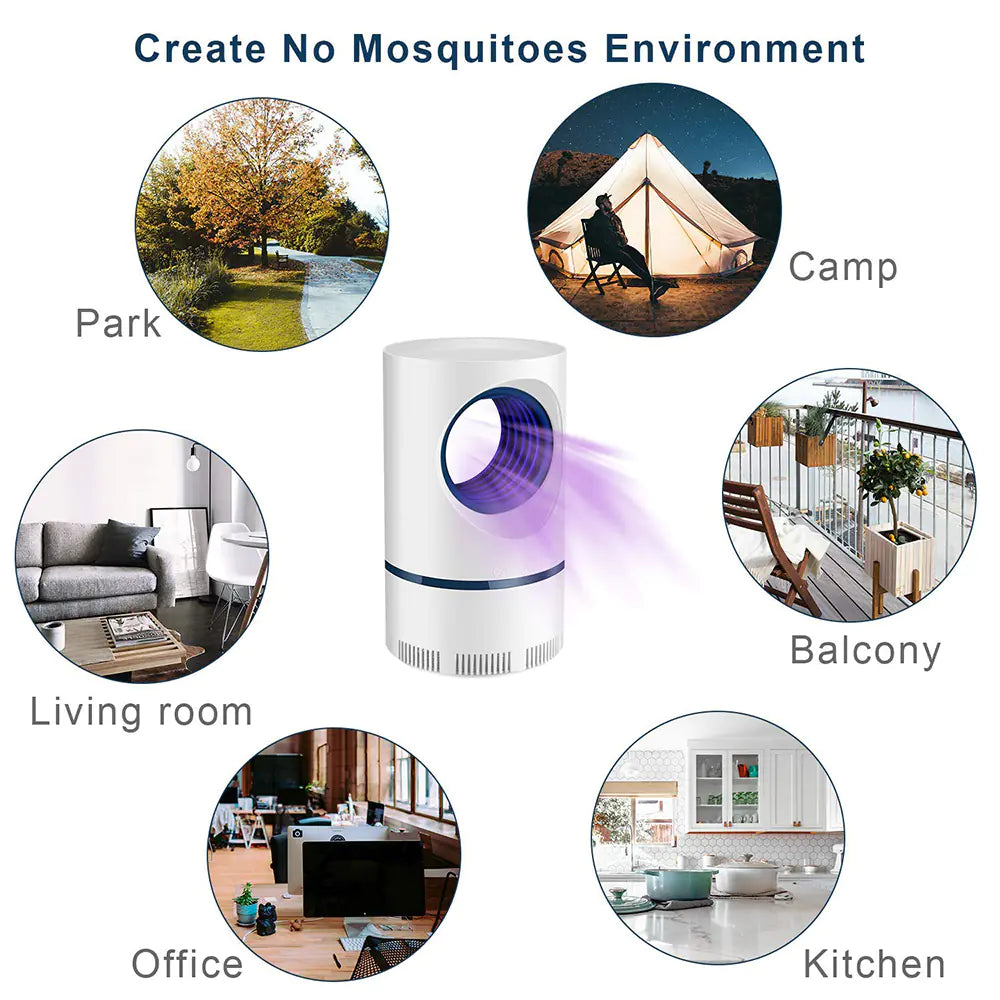 USB Photocatalyst Mosquito Trap Lamp