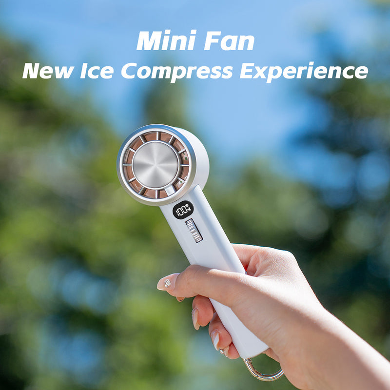 High-Speed Turbine Ice Handheld Fan